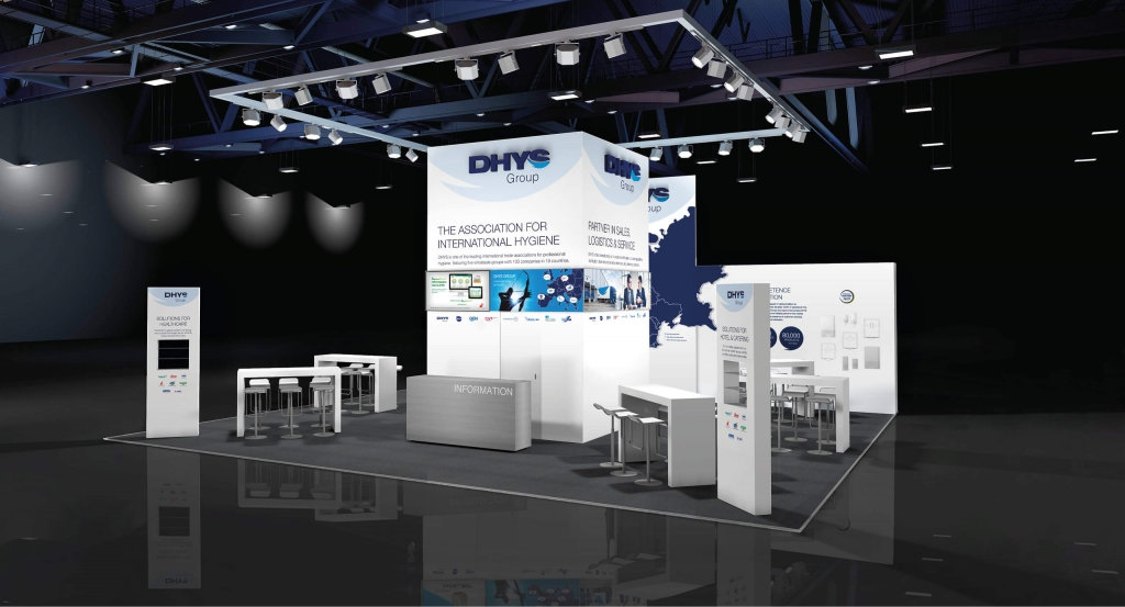 DHYS Group Messestand Interclean