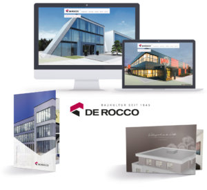 De Rocco – Website, Flyer und Broschüre