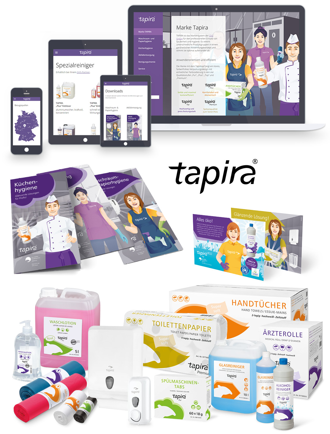 Tapira – Multiformes Markenkonzept